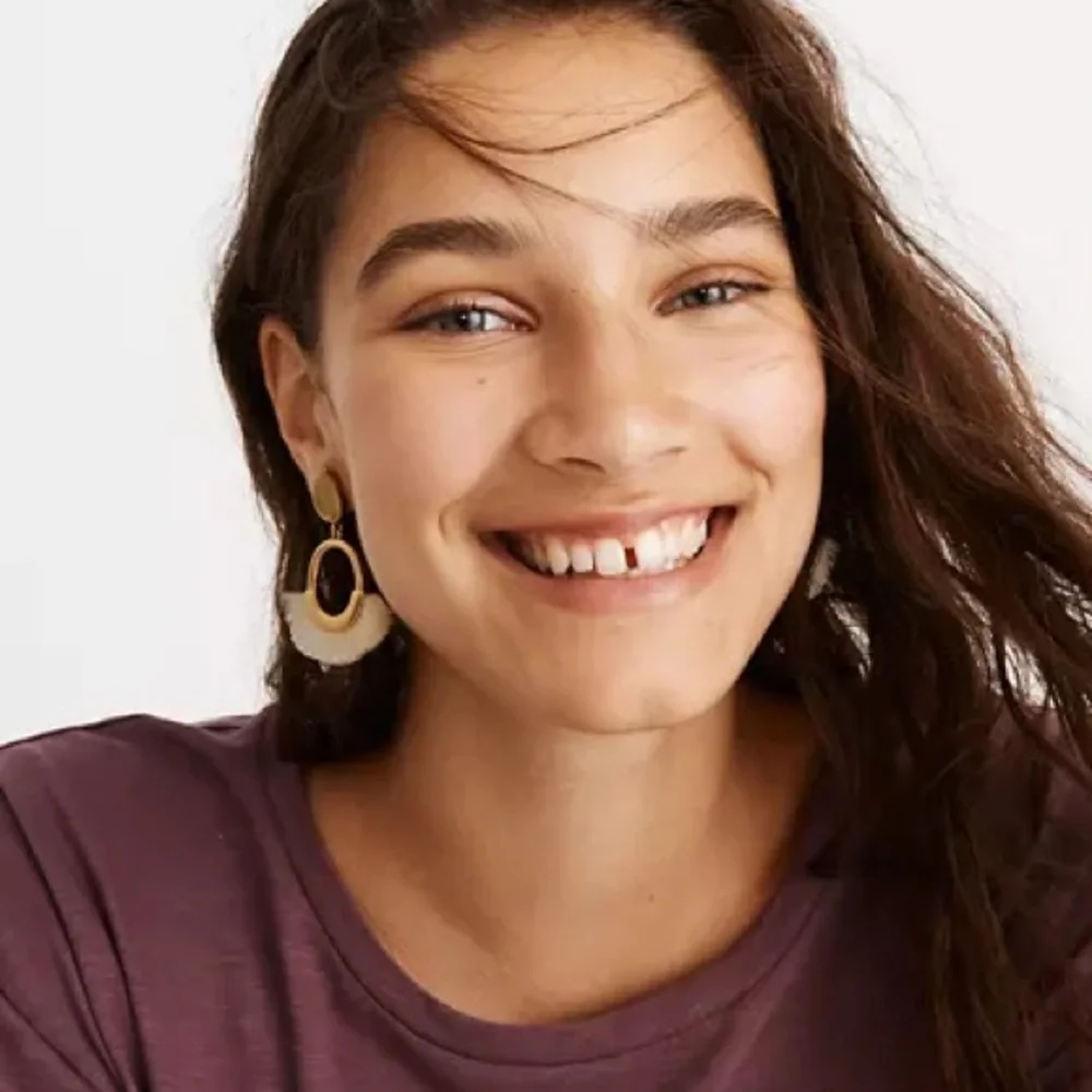 Madewell Fringe Statement Earrings - Picture 2 of 3